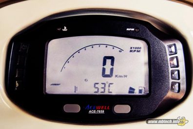FJ40 Hot Rod - Tampak Speedometer
