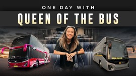 Alasan Disa Angelien Dijuluki Queen of The Bus oleh Netizen