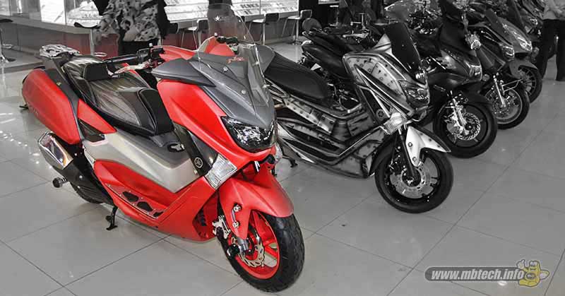 Yamaha NMax Simply Red - Jok Custom