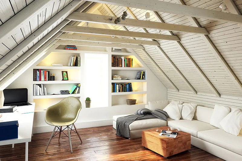 attic room bikin rumah estetik