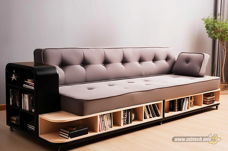 Furniture Multifungsi rak buku 