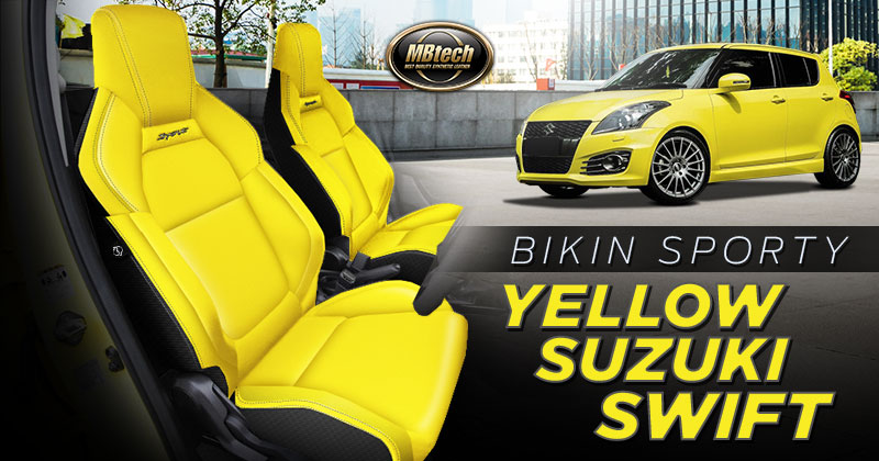 Suzuki swift yellow sport