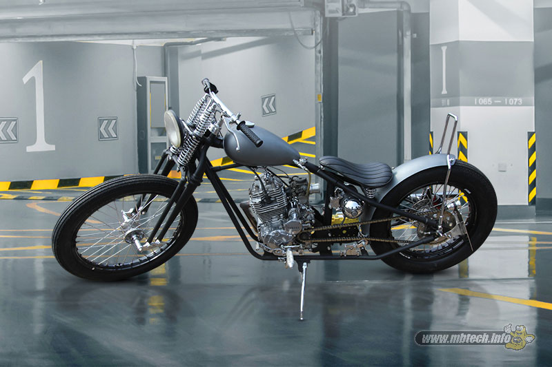 Yamaha scorpio clearance chopper